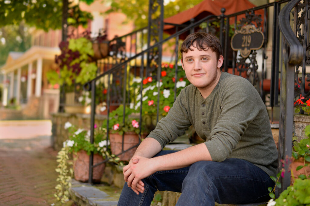 Zeth's Senior Portrait at the Lake